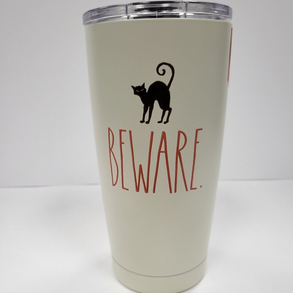Rae Dunn Beware Tumbler